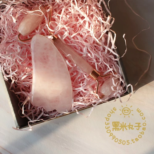 Спосоковые товары!Розовый кварцевый ролик розовый кварц Натуральный кристалл способствует поглощению кожи и увеличивает эластичность