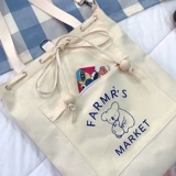 Брендовый шоппер, сумка на одно плечо с бантиком, сумка через плечо, в корейском стиле