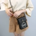 Túi điện thoại di động nữ 2018 new mini bag thời trang túi vai sinh viên hoang dã cô gái chéo túi điện thoại di động túi Túi điện thoại