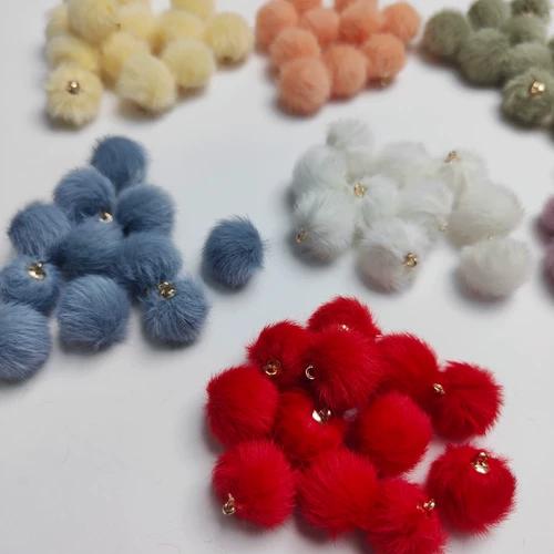 2 см длиной волосы имитация норки для волос шар для швейной одежды Длинные волосы для волос.