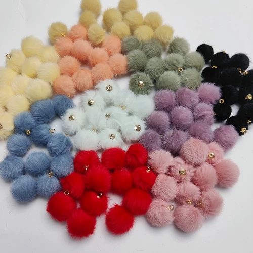 2 см длиной волосы имитация норки для волос шар для швейной одежды Длинные волосы для волос.