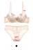 2 1 nửa ly ren satin satin ngực lớn ngực mỏng cup tập hợp trên đồ lót rim bra - Bộ đồ lót do lot Bộ đồ lót