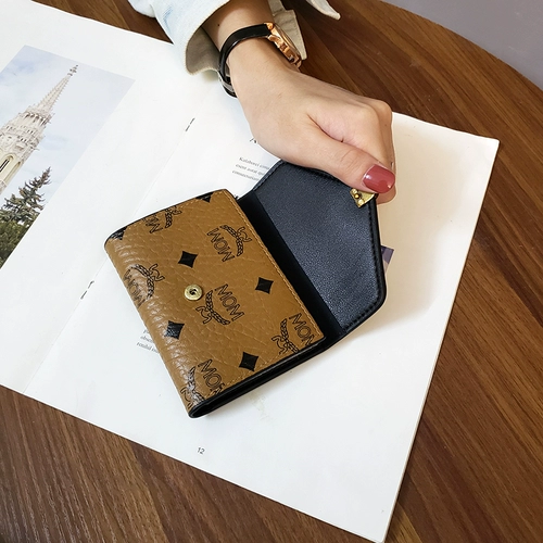 Брендовый бумажник, короткая сумка через плечо, трендовый кошелек, картхолдер, в корейском стиле