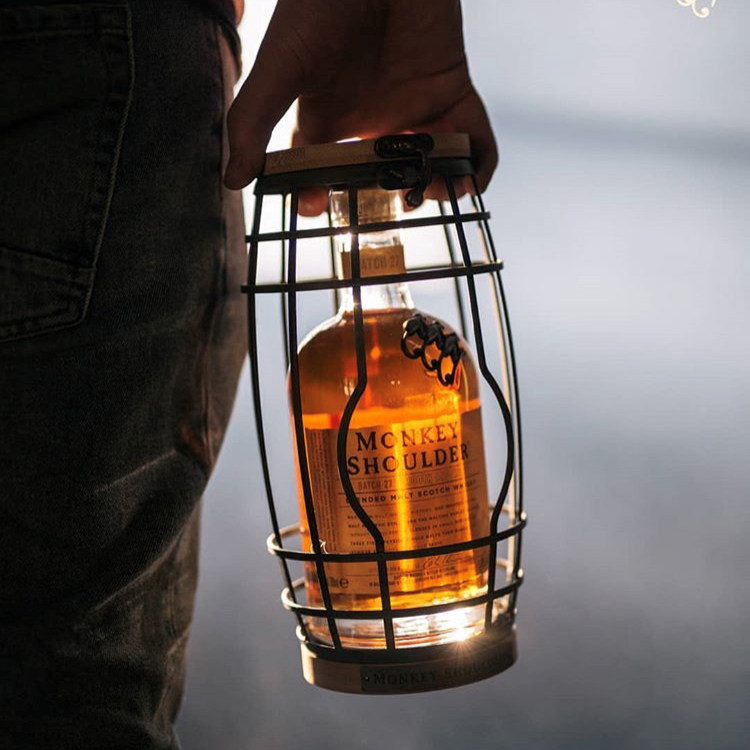 Monkey Shoulder 三只猴子 调和纯麦苏格兰威士忌 500mL 双重优惠折后￥128包邮