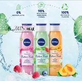 Nivea, освежающий миндальный гель для душа, натуральный экстракт, Германия, 300 мл