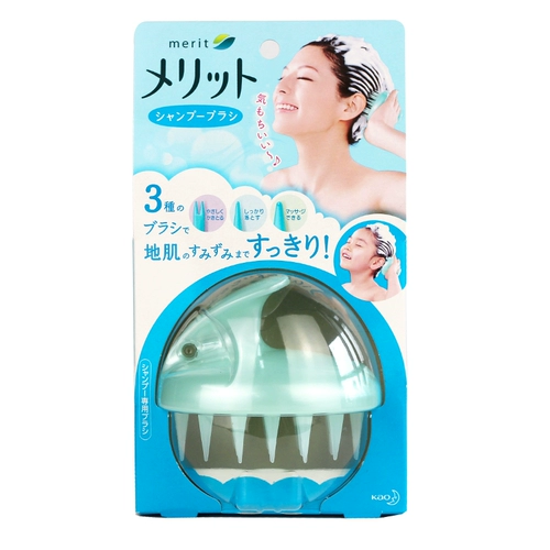 Японский лечебный шампунь для кожи головы, расческа, массажер