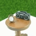 DOLLHOUSE thu nhỏ thực phẩm chơi cảnh mô hình nhà búp bê phụ kiện mini thế giới bjd đồ chơi mini đồng hồ báo thức nhỏ - Chế độ tĩnh
