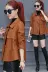 Áo khoác da nữ dáng lửng xuân hè 2019 phiên bản mới của Hàn Quốc mùa xuân ngắn hoang dã áo khoác skinny mỏng mùa xuân - Quần áo da ao khoac da nu Quần áo da