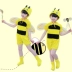 Ngày đầu năm của trẻ em Trang phục biểu diễn động vật Little Bee Performance Quần áo Mẫu giáo Khiêu vũ Quần áo Hoạt hình Quần áo Little Bee Performance Trang phục