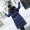 Chống mùa 2018 mới Hàn Quốc phiên bản của hai mặt xuống áo khoác bông phụ nữ lớn cổ áo lông thú mỏng dài bông áo khoác kích thước lớn áo
