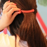 Южная Корея импортировала Aznavour Az Accessesies Accessesies Candy Color Solid Girl Banana Clip Горизонтальный зажим для волос