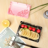 № 3 одноразовая пакет Sushi Print Print Box Sashimi Takeaway Packaging Box Коммерческая крышка ремня 400 набор 3