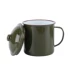 Cổ điển Quân đội Men Cup xanh Cup Cup hoài cổ Cổ điển Quân đội Trà xanh Crock Vintage Men Trà xi lanh 10cm Cup - Tách ly giữ nhiệt starbucks Tách