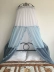 Melissa giường nệm lưới công chúa mơ ước phòng ngủ đầu giường gạc rèm trang trí sợi màu xanh tòa án Giường công chúa - Bed Skirts & Valances Bed Skirts & Valances