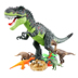 Trẻ em lớn của khủng long đồ chơi thiết lập Tyrannosaurus động vật mô phỏng điện Jurassic điều khiển từ xa đi bộ món quà trứng Đồ chơi điều khiển từ xa