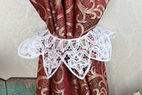 Хлопковая кружевная ткань ручной работы, ремень, кружевное платье