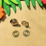 Ткань ручной работы DIY Dark Button Dark Button Magnetic Bulf