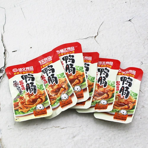 Специальность Вэньчжоу Xiuwen Food Shanwen Duck Causase 500 граммов независимой упаковки и открытие сумки