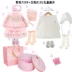 Bộ quà tặng mùa xuân và mùa thu cho bé Bộ váy công chúa cho bé Full Moon Cotton Cake Váy 100 ngày Váy cũ - Bộ quà tặng em bé Bộ quà tặng em bé