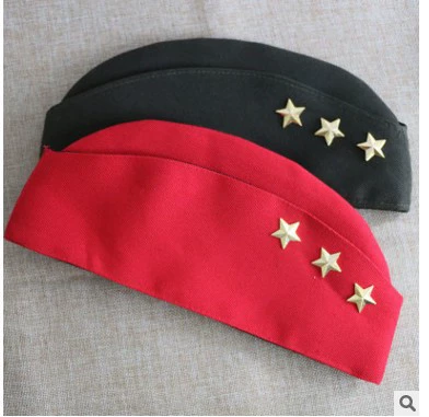 Вода -солдат танцевальная шляпа русский корабль ботальная шляпа Plaza Dance Performance Performance Hat Hat Hat Winter Winter Scoop шляпа