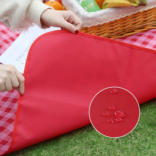 Портативный водонепроницаемый пляжный ковер для пикника для кемпинга, увеличенная толщина
