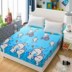 Fale Flannel bed 笠 đơn giường trải thảm màu nâu Simmons nệm bảo vệ nệm chống trượt tấm lông cừu san hô ấm Ga phủ giường là gì Trang bị Covers