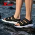 Dép xtep nam 2019 xuân hè thoải mái giày đi biển thoải mái Velcro xu hướng thời trang dép thể thao nam - Giày thể thao / sandles Giày thể thao / sandles
