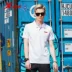 2018 mới XtEP bước đặc biệt áo sơ mi tay ngắn tay áo chính thức đích thực nam thanh niên thoải mái áo thể thao POLO áo polo trẻ em Áo polo thể thao