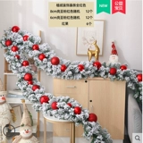 Рождественский белый декор для отеля, со снежинками