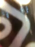 [民间收藏品天珠手镯西藏二十眼老天珠带朱砂镯子宽条手镯]