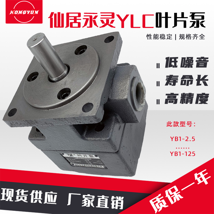 Máy bơm cánh gạt thủy lực Xianju Yongling yb1-10 máy bơm dầu máy mài YB1-100/4/6/16/25/bộ sưu tập bơm bánh răng bom thuy luc mini bơm tay thủy lực 2 chiều