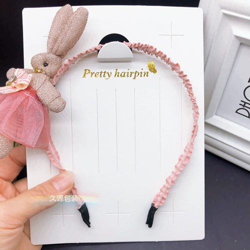 Аксессуар для волос, заколка для волос с бантиком, ободок, резинка для волос, комплект, картхолдер, упаковка, аксессуары, в корейском стиле