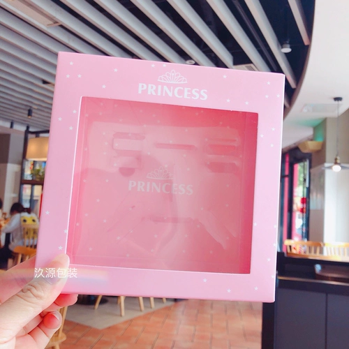 Аксессуар для волос, детская заколка для волос с бантиком, ободок, подарочная коробка, резинка, ювелирное украшение, набор, в корейском стиле