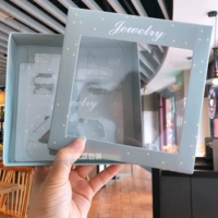 Серый вверх и вниз коробку 1 с прозрачными прокладками