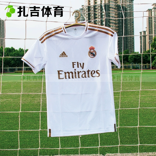 Zagai Sports Adidas Real Madrid 19-20 Сезон домашний игрок футболист мужская майка DW4433 DW4436