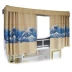 Dongha dày ký túc xá đại học giường rèm phòng ngủ Nhật Bản-phong cách màn rèm cửa dưới giường cửa hàng 幔 thoáng khí vải rèm