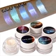 Ins với cùng một đoạn 5 màu Aurora Cầu Vồng ánh sáng cao eyeshadow đầy màu sắc tắc kè hoa bóng cao phân cực cao bóng dán Điểm nổi bật