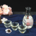 Nhật Bản- phong cách ly rượu vang thiết lập nhà minh bạch búa mắt mô hình rượu vang trắng ấm rượu nồi rượu vang mát vì lợi ích shochu Rượu vang