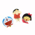 Trâm Hàn Quốc trang trí nữ phụ kiện sáng tạo huy hiệu nam đơn giản huy hiệu phim hoạt hình trẻ em dễ thương đồ trang sức sinh viên pin Trâm cài