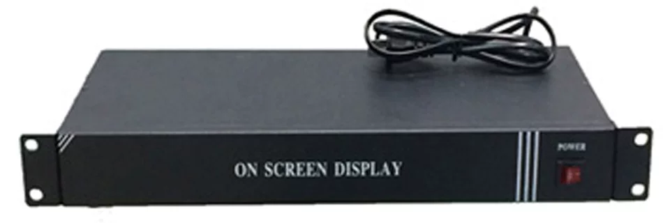 Multi -function 4 TV subtitle machines QL664 can be superimposed at the same time
