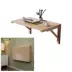 Bàn gỗ treo tường vững chắc gấp bàn treo tường cố định tường máy tính bàn góc tường hình bàn bàn bếp tường bàn - Bàn Bàn