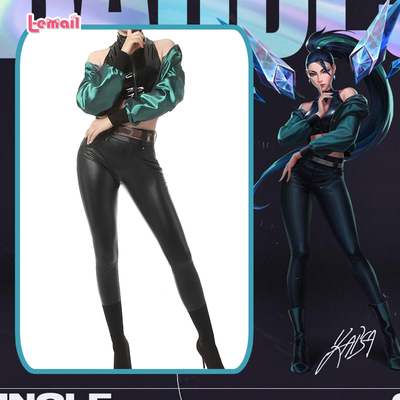 taobao agent [Clear warehouses without leakage] LOL League of Legends KDA women's group Kasha COSPALY clothing female