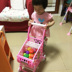 Thêm mua sắm lớn giỏ đồ chơi trẻ em siêu thị xe đẩy mô phỏng cô gái bé chơi nhà 1-3 tuổi xe đẩy em Đồ chơi gia đình