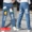 Quần jean bé trai 2018 mới 5-7 quần áo mùa xuân và mùa thu cho bé 8-10 bé trai Slim phiên bản Hàn Quốc Quần dài 12 tuổi quần short jean trẻ em