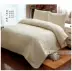 Màu rắn chần ba mảnh Mỹ đơn giản thêu trải giường rửa bông điều hòa không khí chần bông tấm ga phủ giường Trải giường