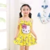 Áo Tắm trẻ em Girls 'Dính Liền Công Chúa Váy Puppets Peggy Cậu Bé Lớn Dễ Thương Kích Thước Sinh Viên Trẻ Em Áo Tắm đồ bơi cho bé gái 14 tuổi Bộ đồ bơi của Kid