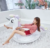 Розовый водный плавательный круг, стиль «принцесса», увеличенная толщина, Шанхай