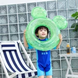 Розовый мультяшный пляжный плавательный круг, 3-6-10 лет, увеличенная толщина