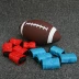 Bóng đá thiếu niên thứ 3 trò chơi cờ bóng bầu dục bóng bầu dục Bóng đá Mỹ bóng bầu dục để gửi bơm túi lưới - bóng bầu dục