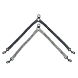 ПЭТ -эластичная тяга Двойная голова с собакой один перетаскивает два перетаскивания, а два могут убрать собаку средней большой собаки с двойной головкой